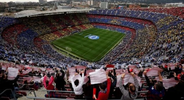 Camp Nou'da kadınlar El Clasico maçında seyirci rekoru kırıldı