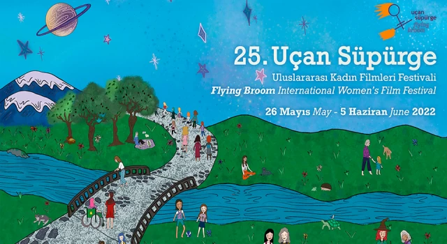 25. Uçan Süpürge Uluslararası Kadın Filmleri Festivali afişi yayınlandı