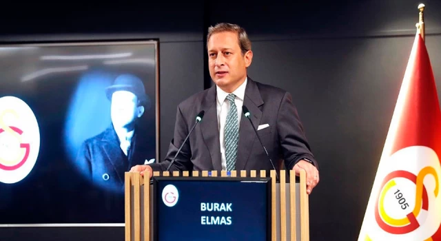 Burak Elmas, Galatasaray Divan Kurulu'nda veda konuşması yaptı