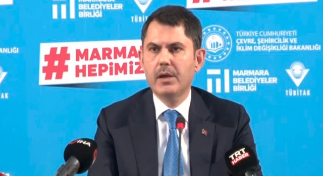 Çevre Bakanı Kurum: Kılıç, orkinos, uskumru balıkları görülene kadar Marmara’daki mücadele devam edecek