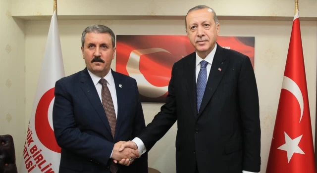 Erdoğan’la görüşen BBP lideri Destici: Bize uygun partiler de katılabilir