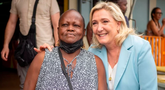 Marine Le Pen'in paylaşımı ırkçılığını gündeme getirdi