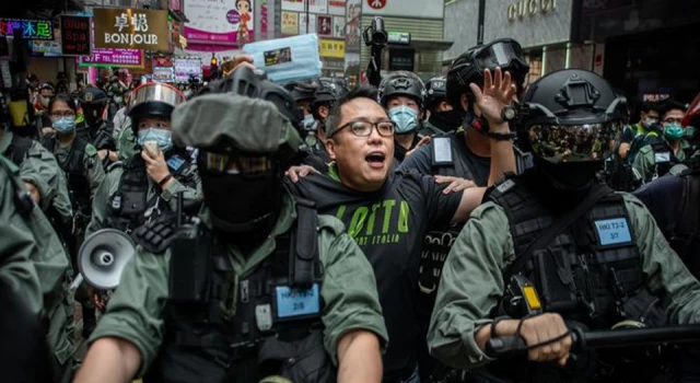 Hong Konglu aktivist sömürge döneminden kalma yasayla 40 ay hapis cezası aldı