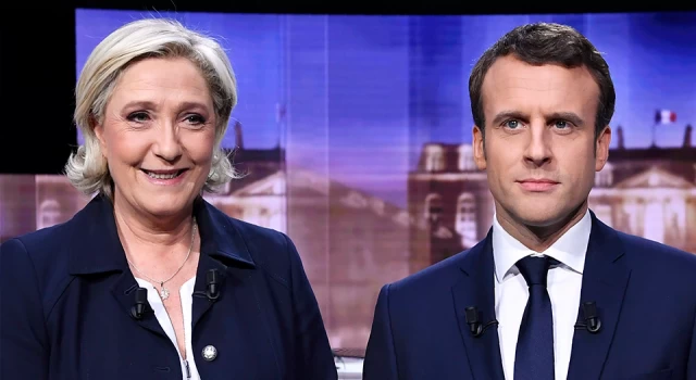 Macron ve Le Pen seçim öncesinde canlı yayında karşı karşıya