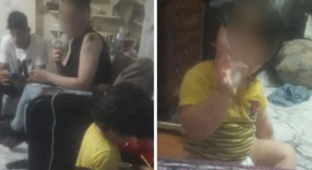 2 yaşındaki bebeğine sigara içiren anne hakkında yakalama kararı