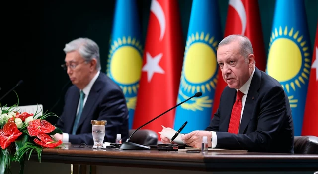 Cumhurbaşkanı Erdoğan, Kazak mevkidaşı Tokayev'i konuk etti