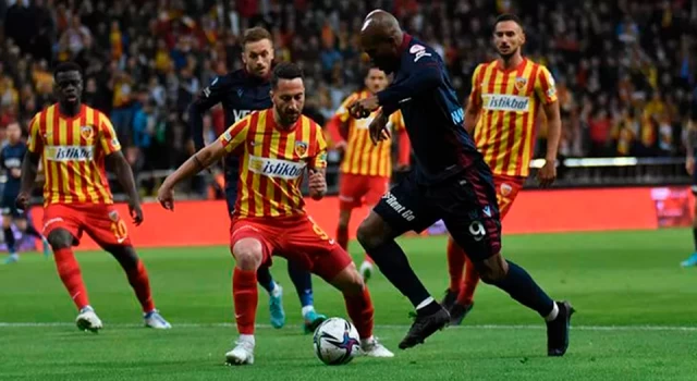 Kayserispor, Trabzonspor'u eleyerek kupada finale yükseldi