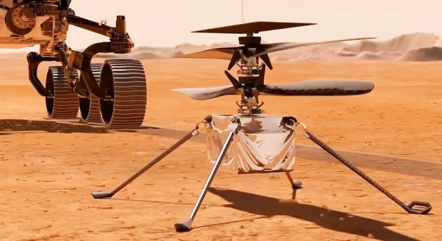 Mars'la iletişime toz engeli: Helikopterden haber kesildi