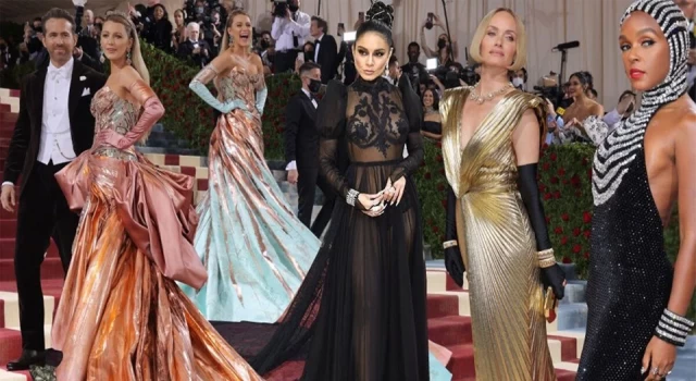 Met Gala 2022'de kırmızı halı şıklığı