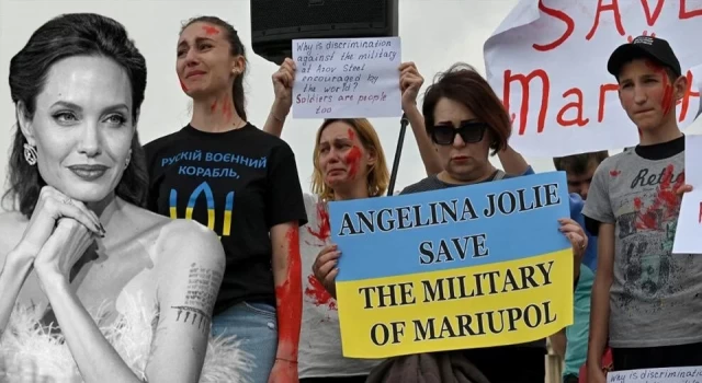 Ukraynalılardan Angelina Jolie'ye çağrı: Bizi kurtarın