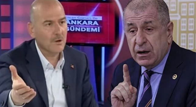 Ümit Özdağ'dan Süleyman Soylu'ya: Sen cumhuriyet tarihinin en büyük kriminalisin! "Korkak herif, kapının önüne gel"