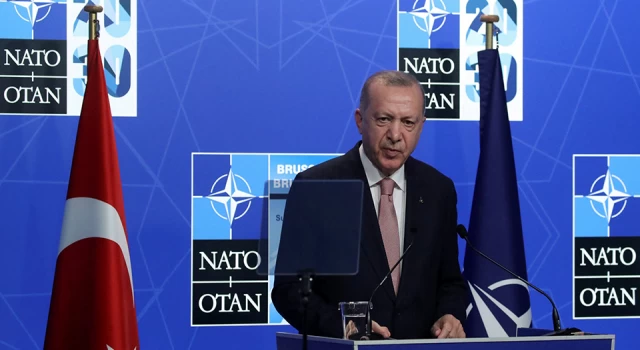 Erdoğan NATO Zirvesi sonrası'nda konuştu