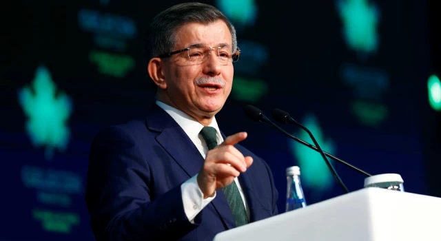 Gelecek Partisi Genel Başkanı Davutoğlu: Ben geçmişimi reddetmem