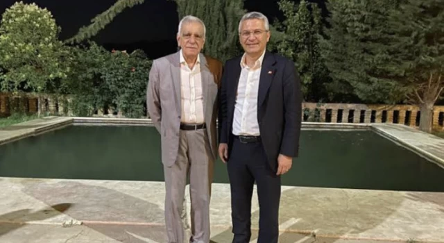 Oğuz Kaan Salıcı'dan Ahmet Türk'e nezaket ziyareti