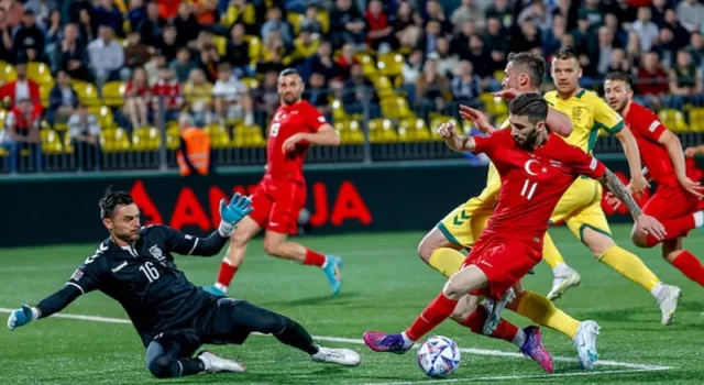 Türkiye, Litvanya'yı 6 golle yendi