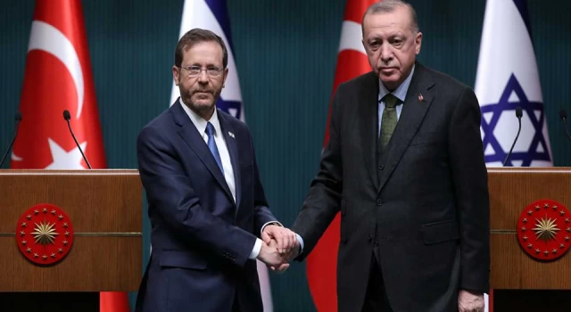 Cumhurbaşkanı Erdoğan, İsrailli mevkidaşı Herzog ile telefon görüşmesi yaptı