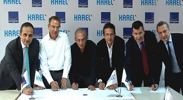 Doğan Holding ile lider teknoloji üreticisi Karel ortaklık imzalarını attı