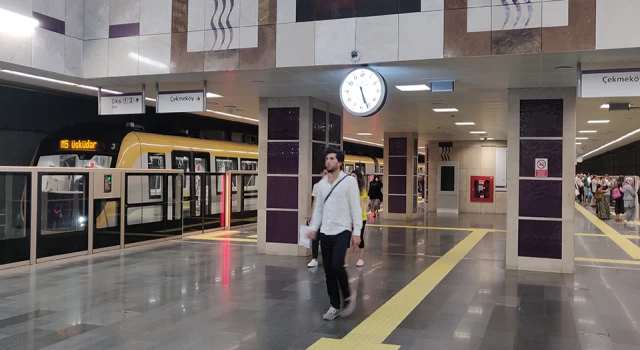 Üsküdar-Çekmeköy metrosunda arıza