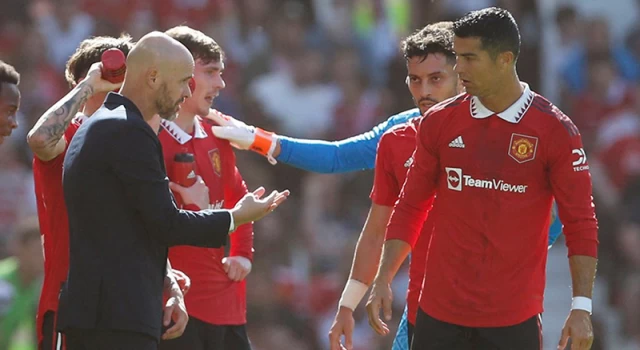 Erik ten Hag’dan Ronaldo’ya eleştiri: Bu davranışı kesinlikle kabul etmiyorum