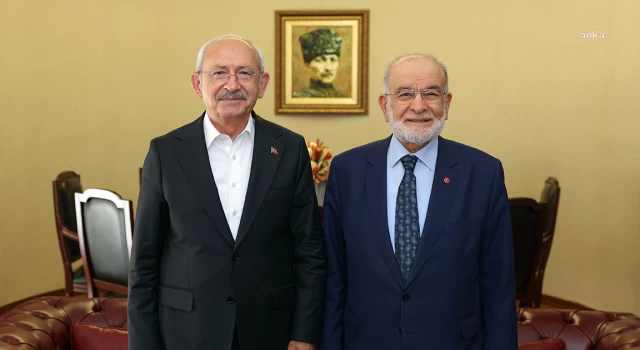 Karamollaoğlu’ndan Kılıçdaroğlu ve Gültekin Uysal’a ziyaret