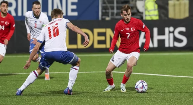 A Milliler, UEFA Uluslar Ligi'nde Faroe Adaları'na 2-1 mağlup oldu