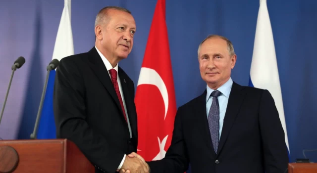 Cumhurbaşkanı Erdoğan, Putin ile görüşme gerçekleştirdi