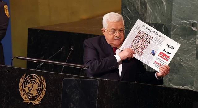 Filistin Devlet Başkanı Abbas: ‘’İsrail bize devletimizi kurmak için hiçbir toprak bırakmadı’’