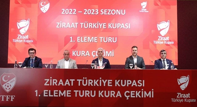 Ziraat Türkiye Kupası 1. Eleme Turu kurası çekildi