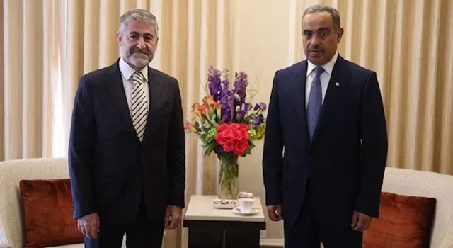 Bakan Nebati, Katar Maliye Bakanı Al-Kuwari ile görüştü