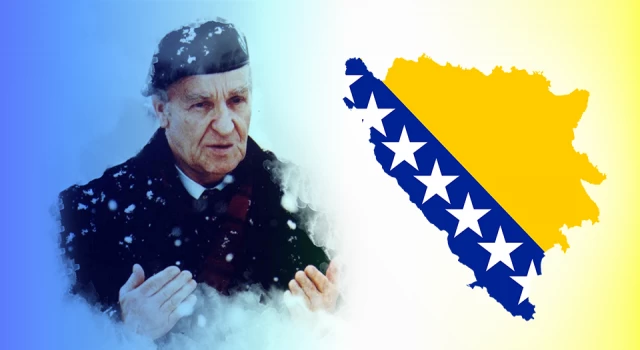 Bosna Hersek'in ilk cumhurbaşkanı Aliya İzetbegoviç