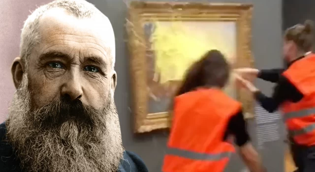 Bu defa Almanya’da Monet eserine patates püreli saldırı