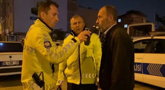 Bursa'da alkollü araç kullanan sürücü 2036 yılına kadar ehliyetsiz kaldı
