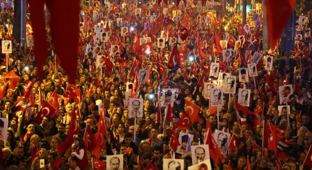 Cumhuriyet Bayramı tüm Türkiye'de coşkuyla kutlandı