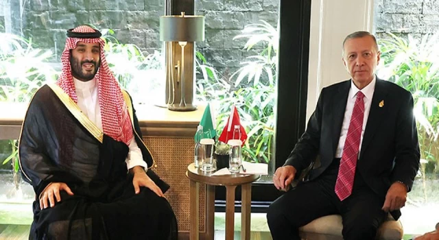 Cumhurbaşkanı Erdoğan, Veliaht Prens bin Selman ile görüştü