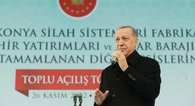 Erdoğan: Etrafımız ülkemizin tökezlemesini bekleyen sırtlanlarla dolu