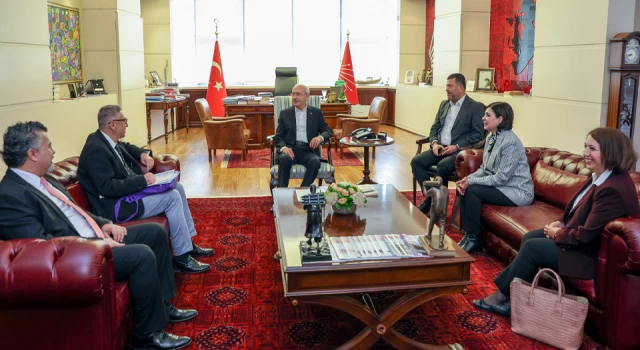 Kılıçdaroğlu, TTB heyetini kabul etti