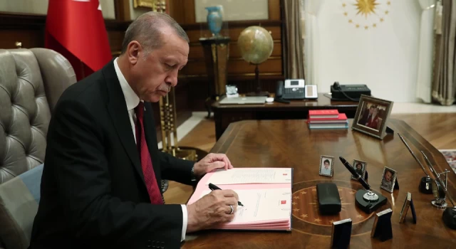 Cumhurbaşkanı Erdoğan'dan gece yarısı atama kararları