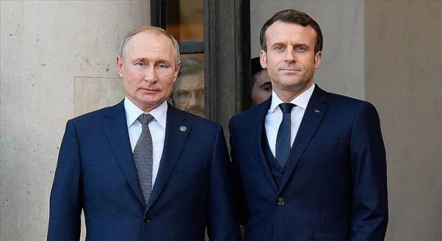 Fransa Cumhurbaşkanı Macron: Bence Putin ile müzakere mümkün