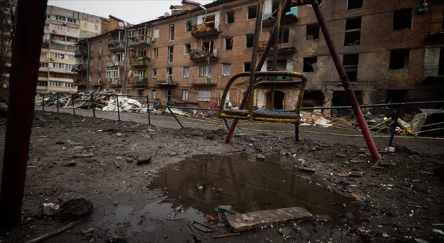 Ukrayna’nın başkenti Kiev’de patlama sesleri duyuldu