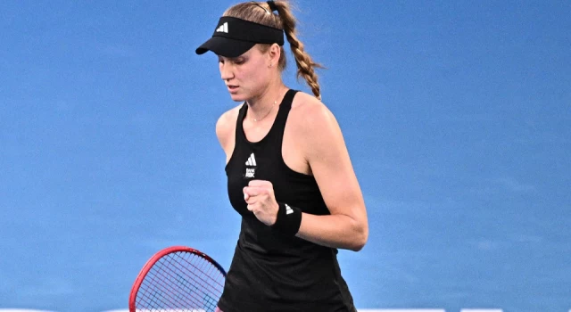 Avustralya Açık'ta tek kadınların ilk finalisti Elena Rybakina oldu