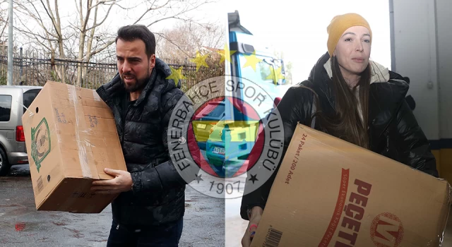 Fenerbahçe’nin deprem bölgesine yardım kampanyasına sarı-lacivertli sporculardan büyük destek geldi
