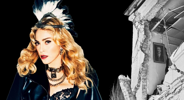 Madonna’dan Atatürk'lü AHBAP paylaşımı