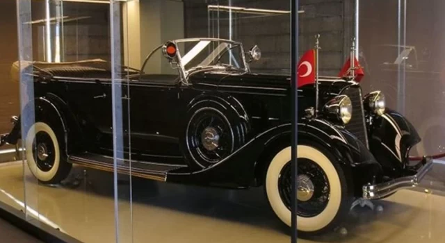 Atatürk'ün Cadillac'ı restore edildi