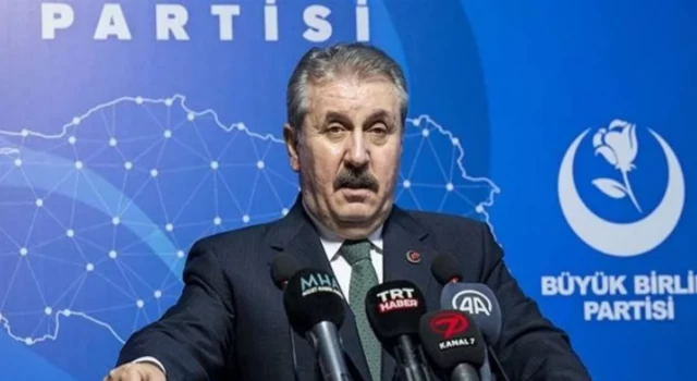BBP lideri Destici, Kızılay Başkanı Kınık'a ikinci kez istifa çağrısı bulundu