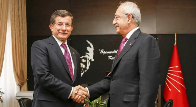 'Kılıçdaroğlu ve Davutoğlu özel bir görüşme gerçekleştirdi'