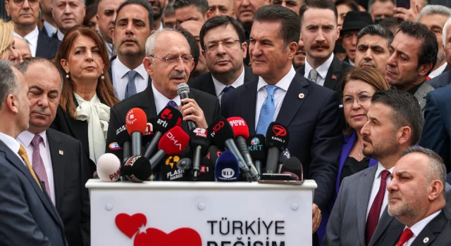 Mustafa Sarıgül'den Kemal Kılıçdaroğlu'na destek
