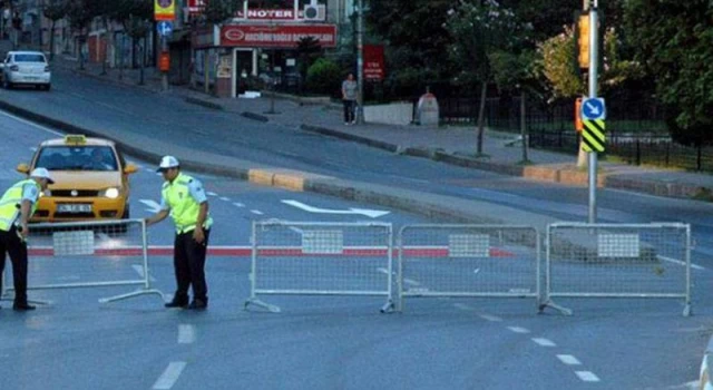 Ankara’da bazı yollar Pazar günü trafiğe kapalı