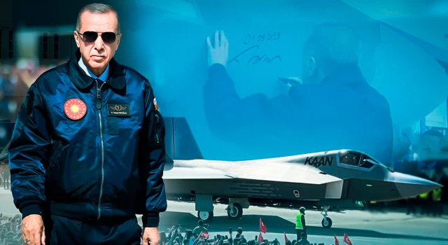 Cumhurbaşkanı Erdoğan: ”Milli muharip uçağımızın ismi Kaan'dır"