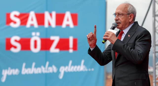 Kılıçdaroğlu seçim sonuçlarının gidişatını tek sözcük ile özetledi: Öndeyiz