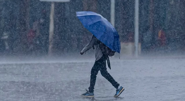 Meteoroloji'den sağanak yağış ve dolu uyarısı